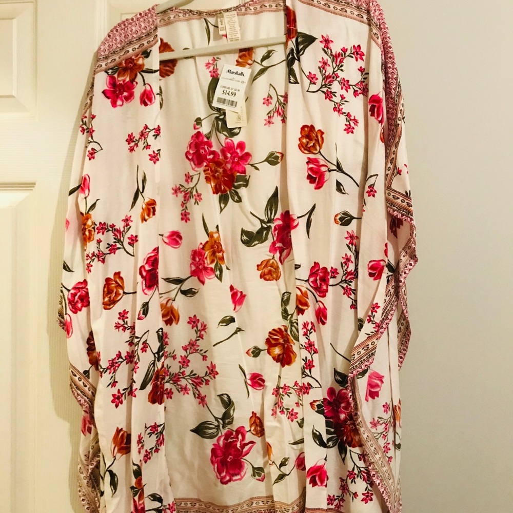 Floral kimono